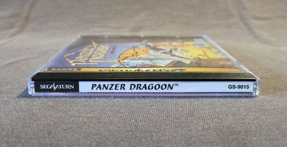Panzer Dragoon Sega Saturn Reproduction (US game, JP style case)