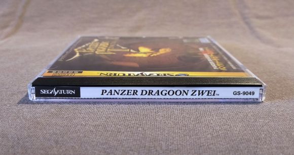 Panzer Dragoon II Zwei Sega Saturn Reproduction (US game, JP style case)