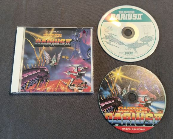 Super Darius II PC Engine CD Reproduction