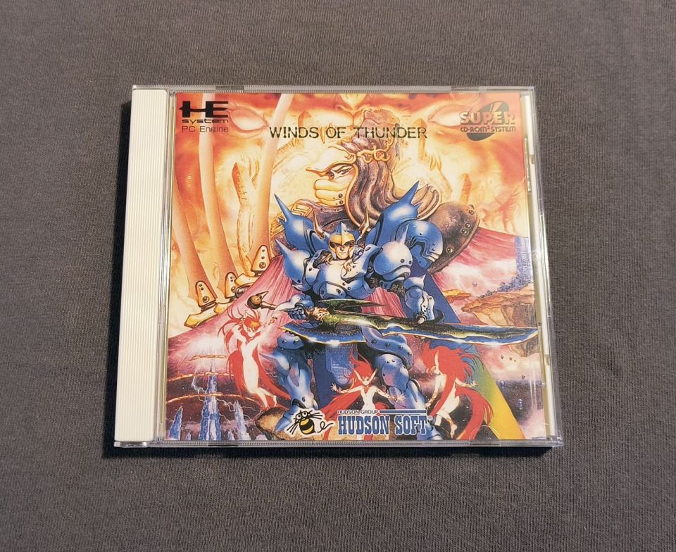 Winds of Thunder PC Engine CD Reproduction