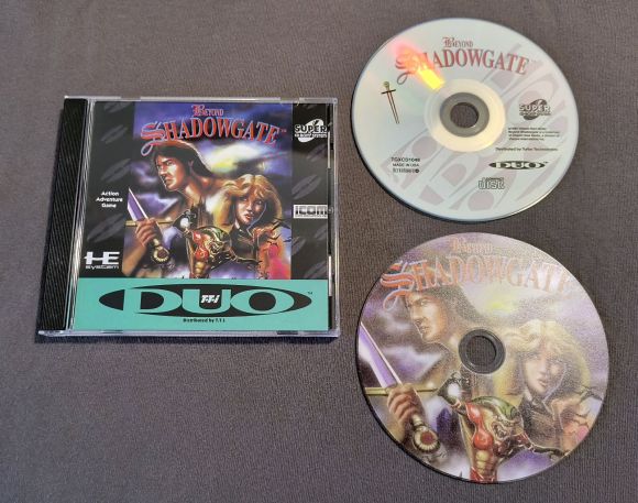 Beyond Shadowgate TurboGrafx-CD Reproduction