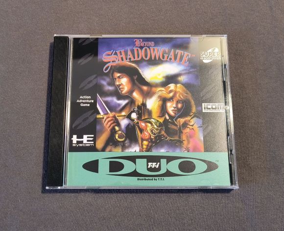 Beyond Shadowgate TurboGrafx-CD Reproduction