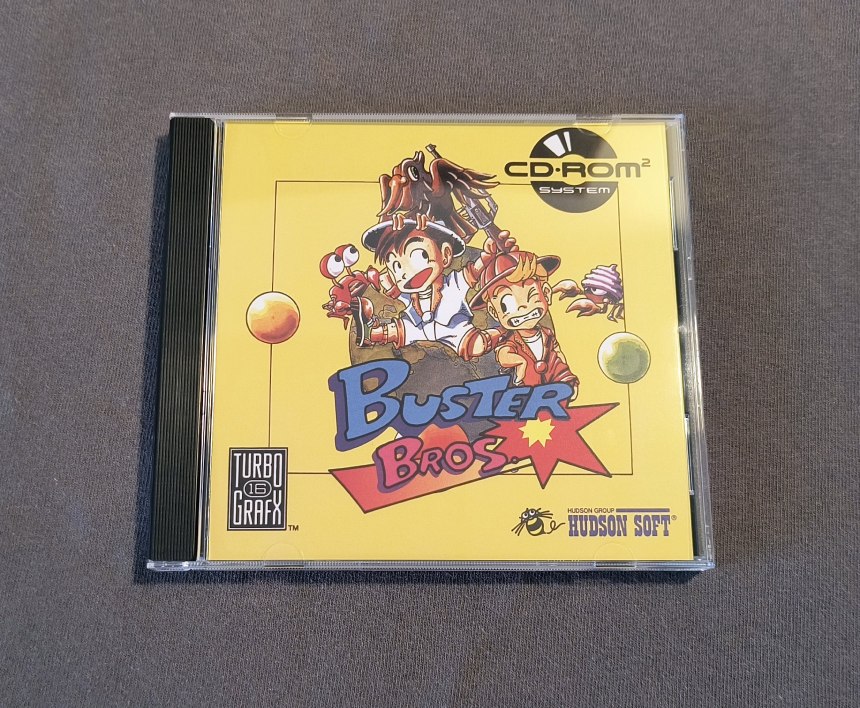 Buster Bros. TurboGrafx-CD Reproduction