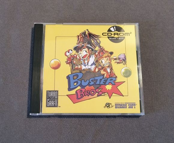 Buster Bros. TurboGrafx-CD Reproduction