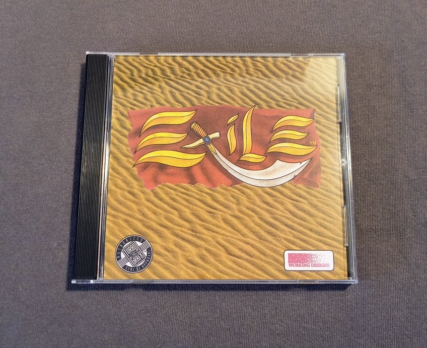 Exile (Un-Worked Designs) TurboGrafx-CD Reproduction