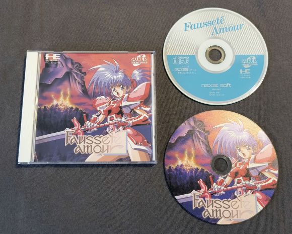 Fausseté Amour PC Engine CD Reproduction