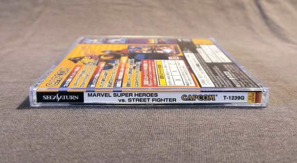 Marvel Super Heroes vs. Street Fighter Sega Saturn Reproduction