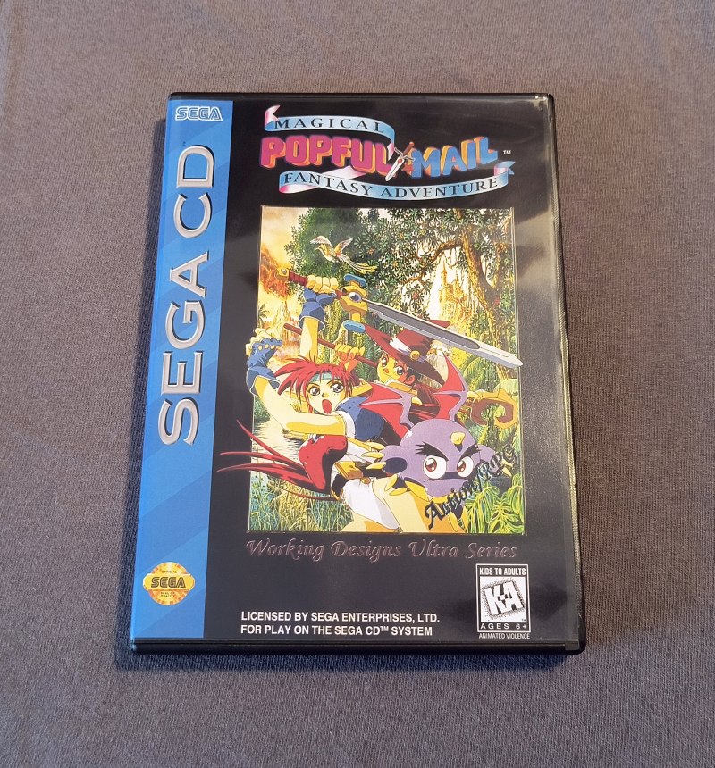 Popful Mail Sega CD Reproduction