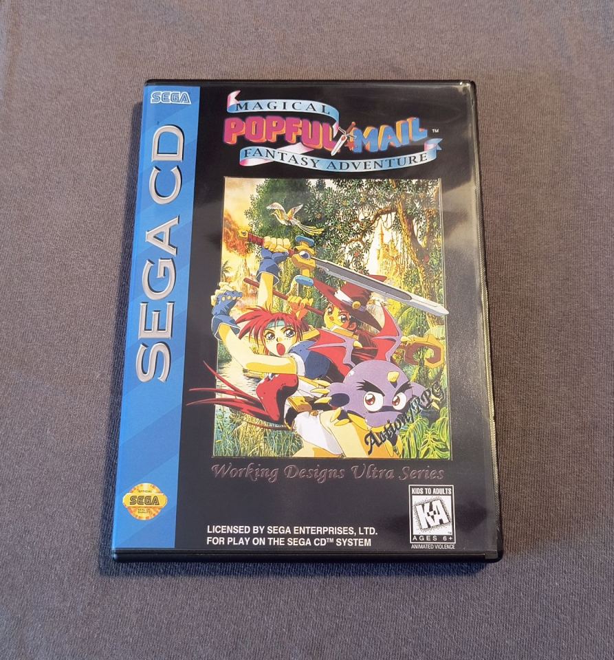 Popful Mail Sega CD Reproduction