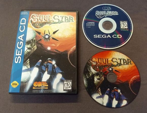 Soulstar Sega CD Reproduction