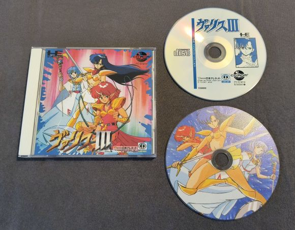 Valis III TurboGrafx-CD Reproduction (US game, JP style art)
