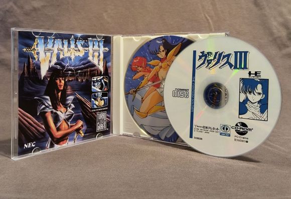 Valis III TurboGrafx-CD Reproduction (US game, JP style art)