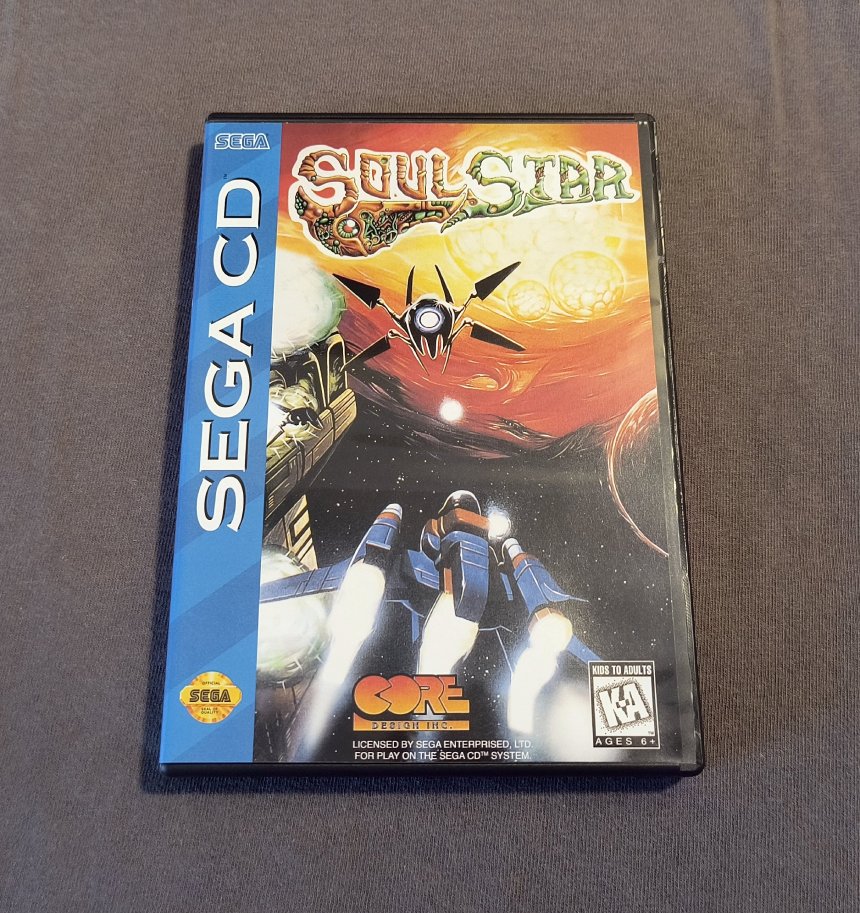 Soulstar Sega CD Reproduction