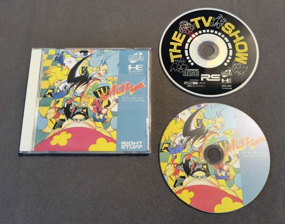 The TV Show PC Engine CD Reproduction