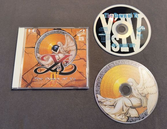 Ys IV: The Dawn of Ys PC Engine CD Reproduction (English)