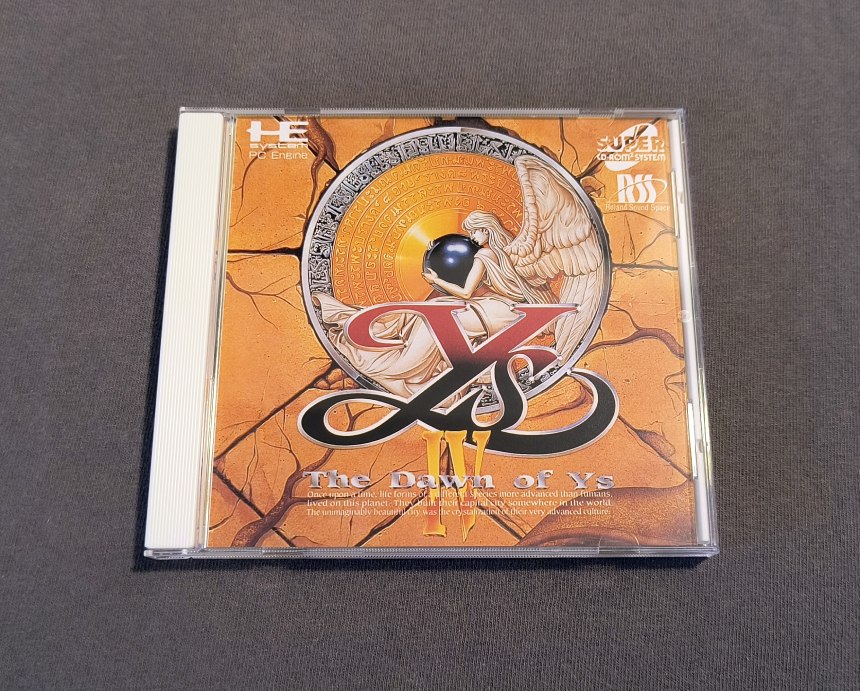 Ys IV: The Dawn of Ys PC Engine CD Reproduction (English)