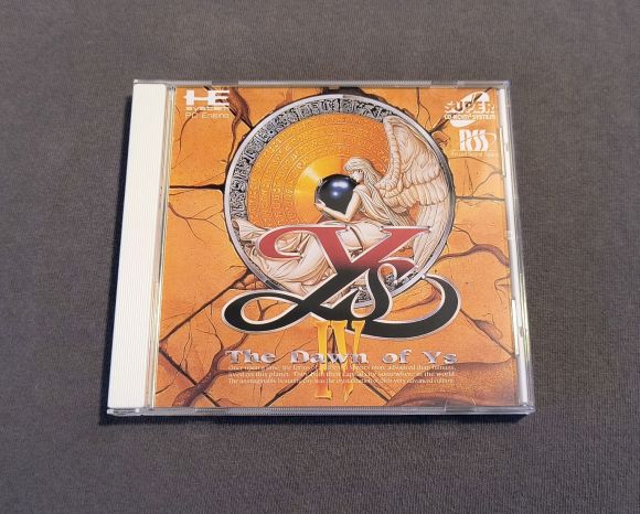 Ys IV: The Dawn of Ys PC Engine CD Reproduction (English)