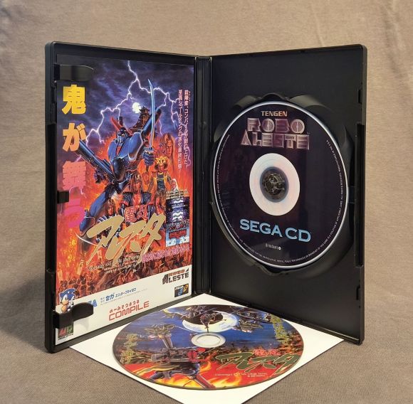 Robo Aleste Sega CD Reproduction