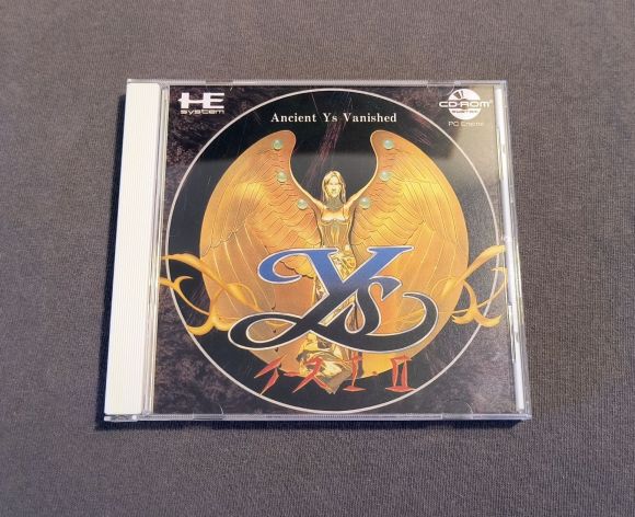 Ys Book I & II TurboGrafx-CD Reproduction (US game, JP style art)