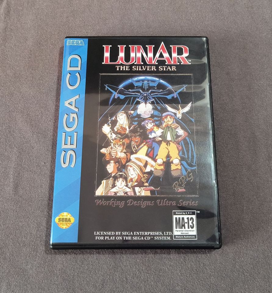 Lunar: The Silver Star Sega CD Reproduction (Un-Worked Designs)