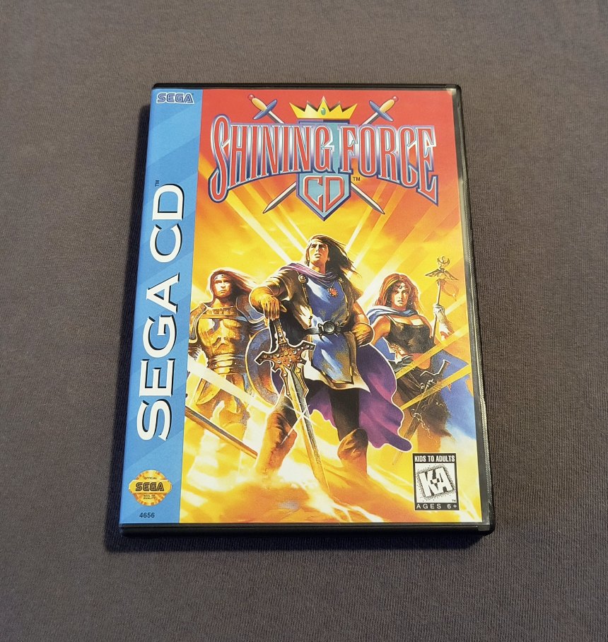 Shining Force CD Sega CD Reproduction