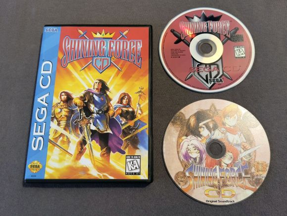 Shining Force CD Sega CD Reproduction