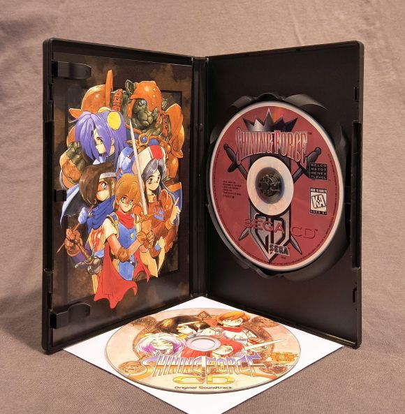 Shining Force CD Sega CD Reproduction