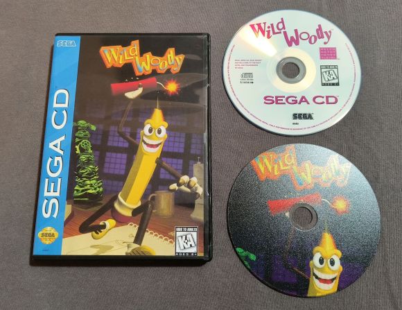 Wild Woody Sega CD Reproduction