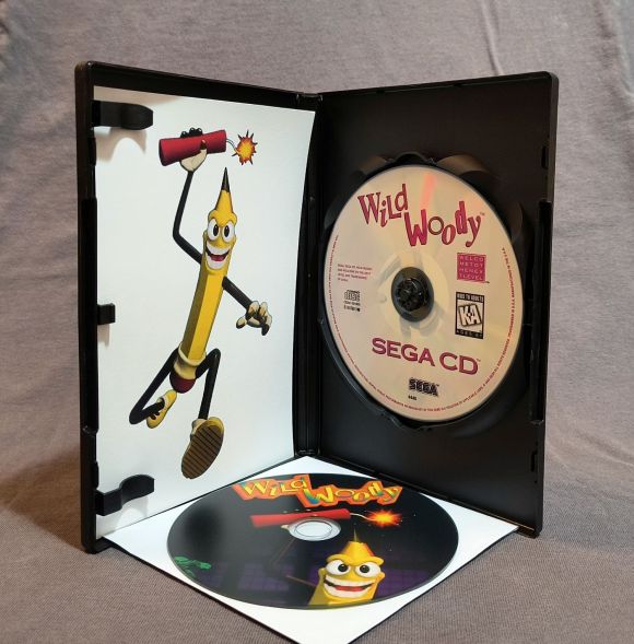 Wild Woody Sega CD Reproduction