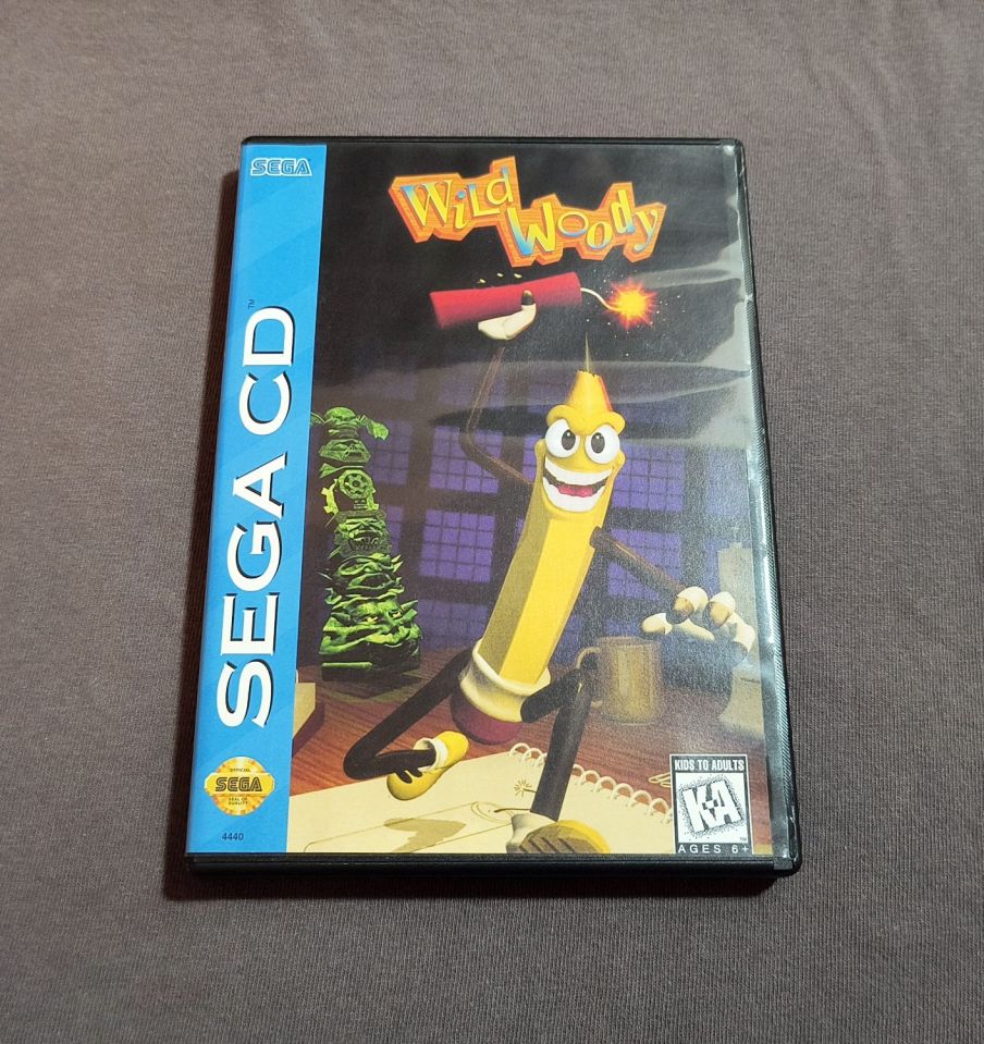 Wild Woody Sega CD Reproduction