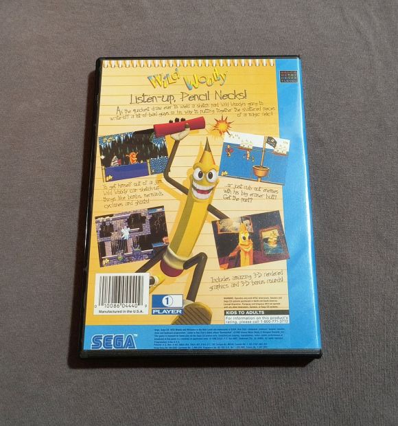 Wild Woody Sega CD Reproduction